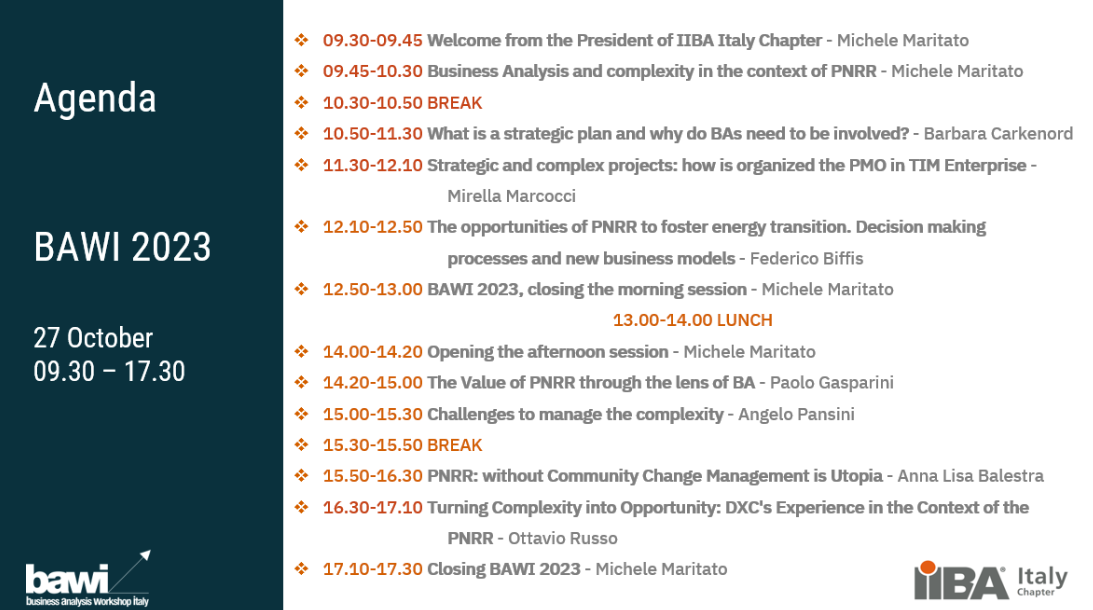 BAWI 2023 - Agenda